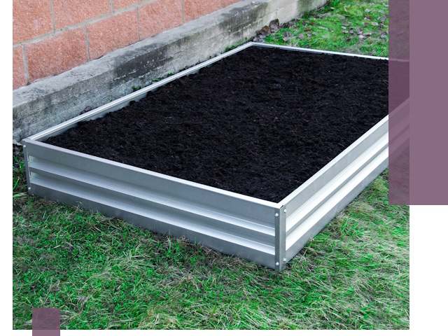 Металлические бордюры для грядок в Донецке: прочность и аккуратность