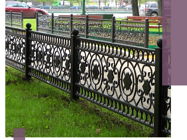 Секционные газонные ограждения под ключ в Донецке