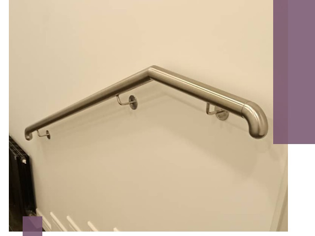 Изготовление пристенных поручней в Донецке под ключ за сроки