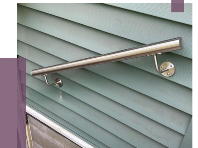 Поручни из нержавеющей стали в Донецке от 8211 руб.  | ПРОЛЁТ-Днк