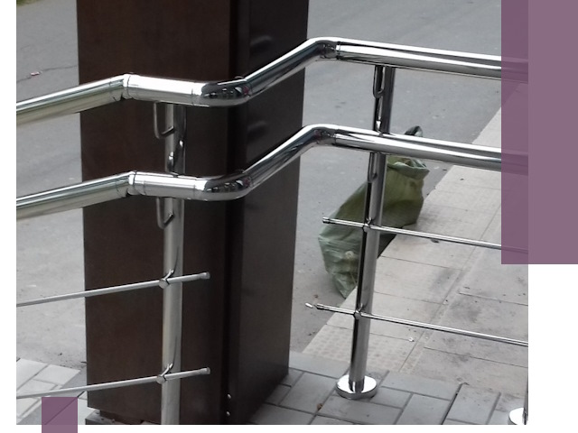 Монтаж поручней из нержавеющей стали в Донецке качественно и быстро